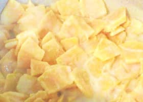 煮詰まってきたたカリン