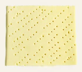 フォークでピケしたパイシート